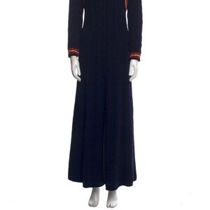 Rosie Assoulin Dark Blue Long Sleeve Dress